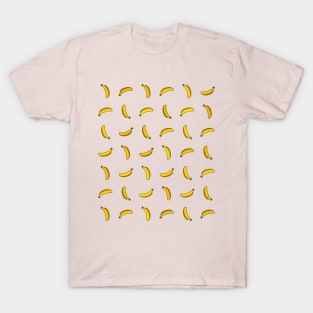 Cute symmetrical banana pattern T-Shirt